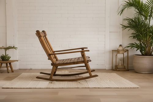Classic Wooden Rocking Chair