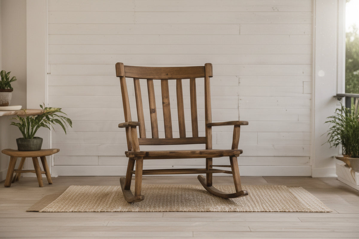 Classic Wooden Rocking Chair