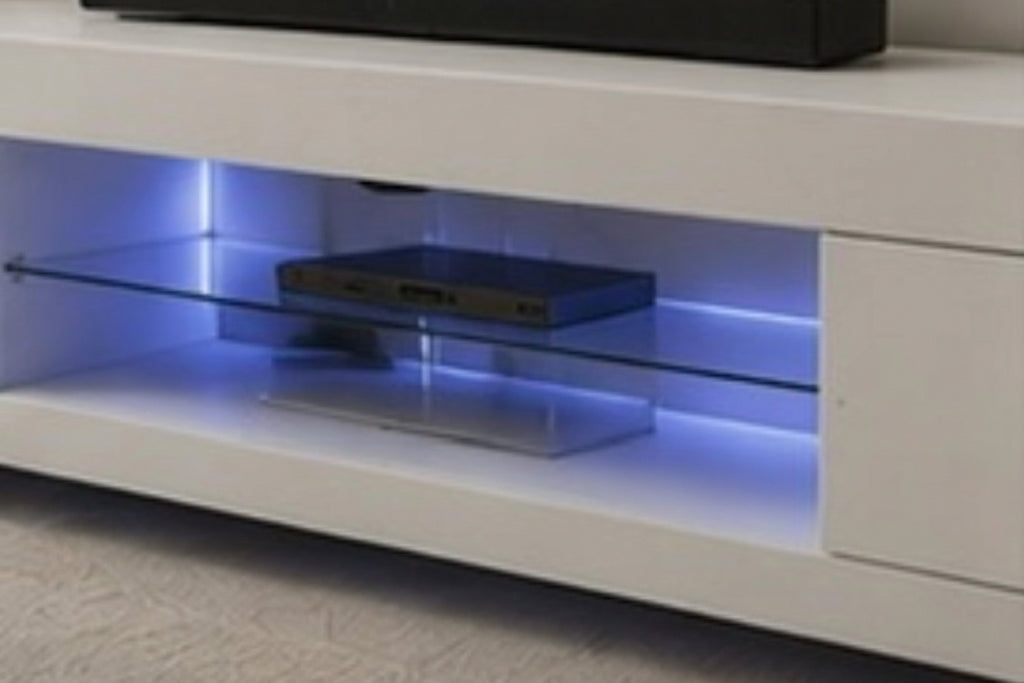 TV Stand with LED Lights