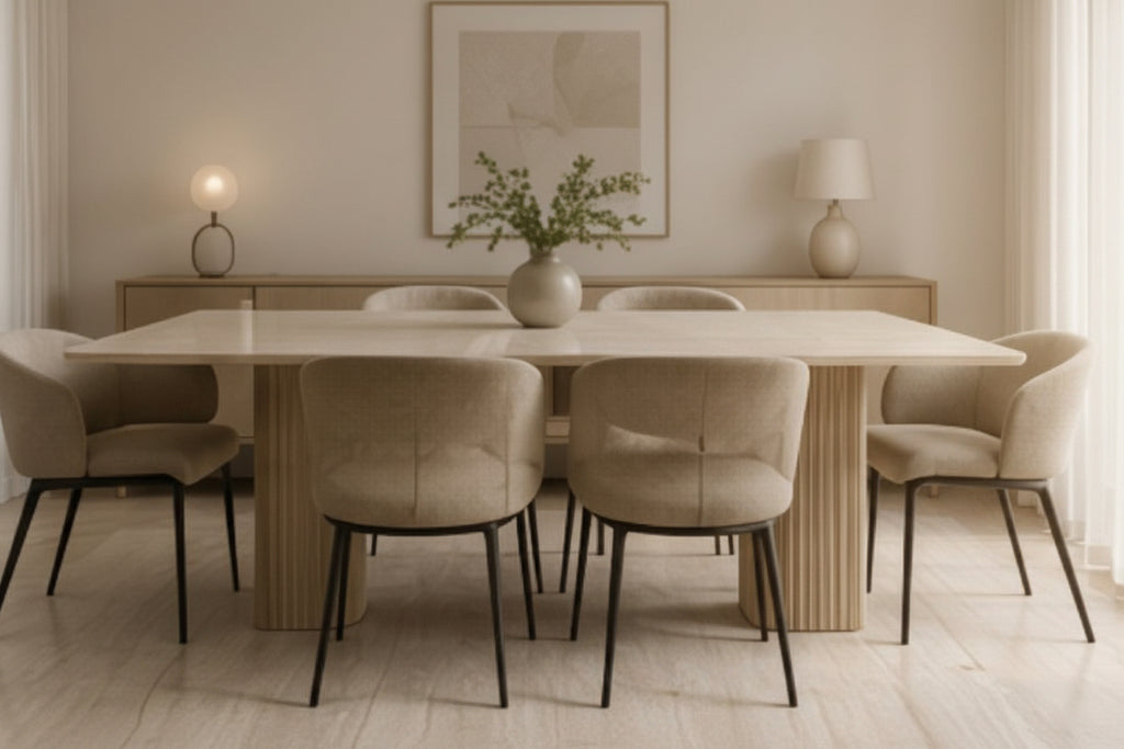 Minimalist dining room
